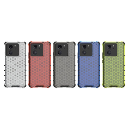 For Xiaomi 13T Shockproof Honeycomb Phone Case(Black) - Xiaomi Cases by PMC Jewellery | Online Shopping South Africa | PMC Jewellery | Buy Now Pay Later Mobicred