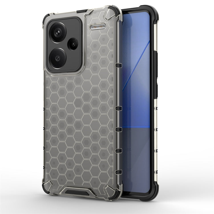 For Redmi Note 13 Pro+ Shockproof Honeycomb Phone Case(Black) - Note 13 Pro+ Cases by PMC Jewellery | Online Shopping South Africa | PMC Jewellery | Buy Now Pay Later Mobicred