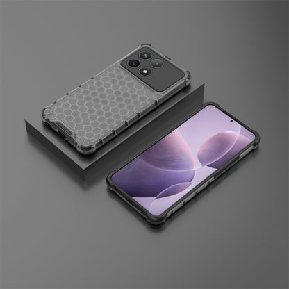 For Xiaomi Poco X6 Pro Shockproof Honeycomb Phone Case(Black) - Xiaomi Cases by PMC Jewellery | Online Shopping South Africa | PMC Jewellery | Buy Now Pay Later Mobicred