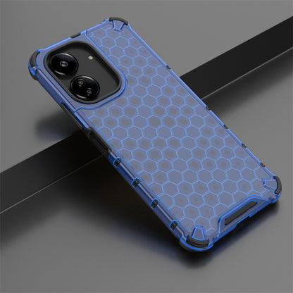 For  Redmi 13C 4G Shockproof Honeycomb Phone Case(Blue) - 13C Cases by PMC Jewellery | Online Shopping South Africa | PMC Jewellery | Buy Now Pay Later Mobicred