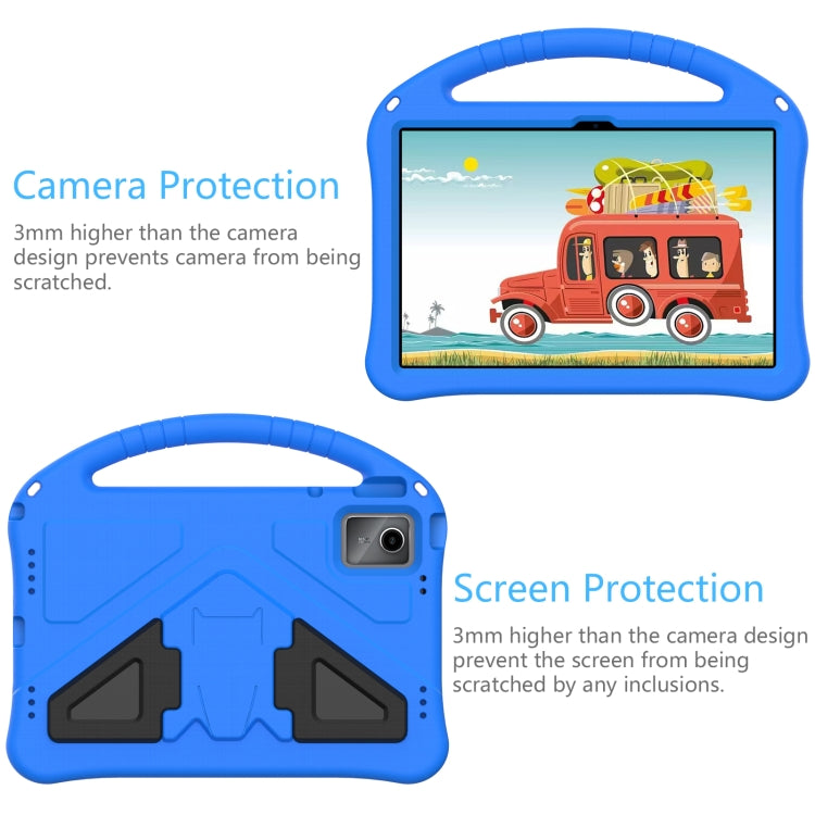 For Lenovo Tab M11 /Xiaoxin Pad 11 2024 EVA Shockproof Tablet Case with Holder(Blue) - Lenovo by PMC Jewellery | Online Shopping South Africa | PMC Jewellery | Buy Now Pay Later Mobicred