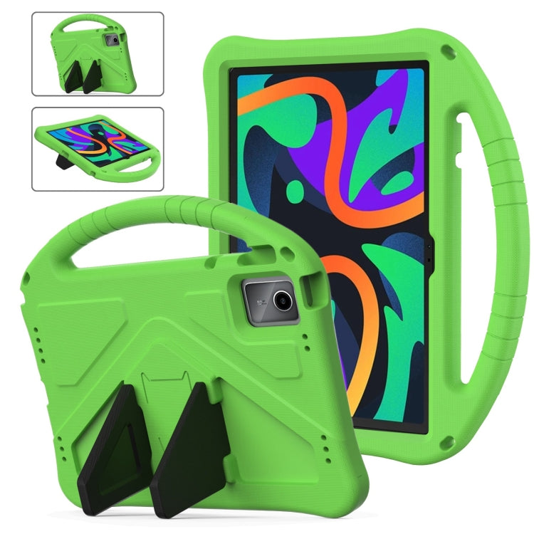 For Lenovo Tab M11 /Xiaoxin Pad 11 2024 EVA Shockproof Tablet Case with Holder(Green) - Lenovo by PMC Jewellery | Online Shopping South Africa | PMC Jewellery | Buy Now Pay Later Mobicred