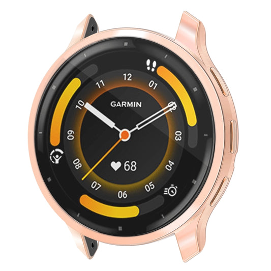 For Garmin Venu 3 TPU All-Inclusive Watch Protective Case(Rose Gold) - Watch Cases by PMC Jewellery | Online Shopping South Africa | PMC Jewellery