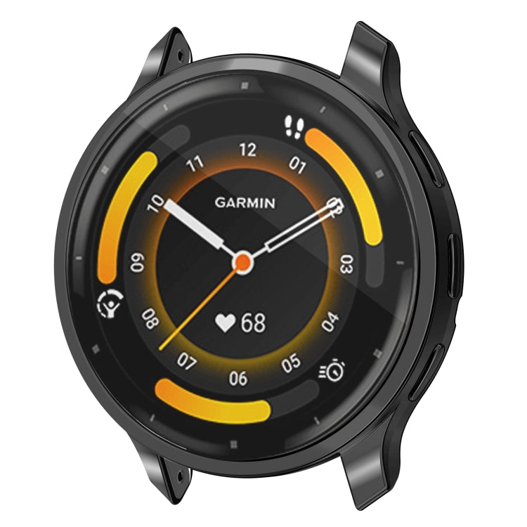 For Garmin Venu 3S TPU All-Inclusive Watch Protective Case(Black) - Watch Cases by PMC Jewellery | Online Shopping South Africa | PMC Jewellery