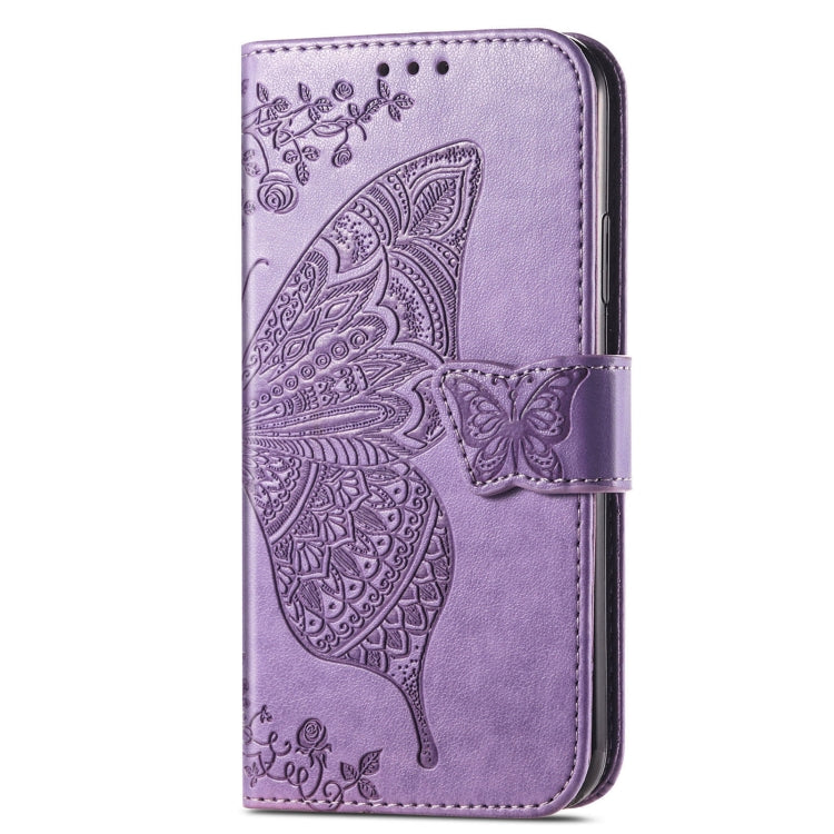 For Xiaomi Redmi K70 Butterfly Love Flower Embossed Leather Phone Case(Purple) - K70 Cases by PMC Jewellery | Online Shopping South Africa | PMC Jewellery | Buy Now Pay Later Mobicred