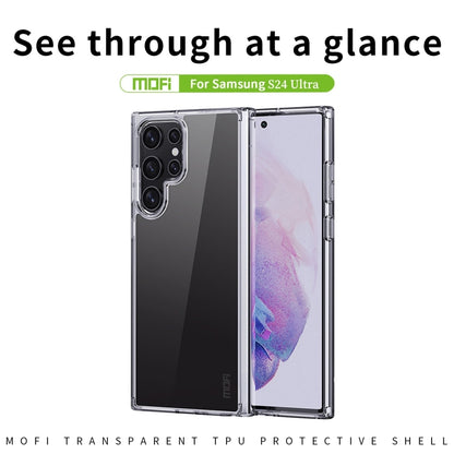 For Samsung Galaxy S24 Ultra 5G MOFI Ming Series Ultra-thin TPU Phone Case(Transparent) - Galaxy S24 Ultra 5G Cases by MOFI | Online Shopping South Africa | PMC Jewellery