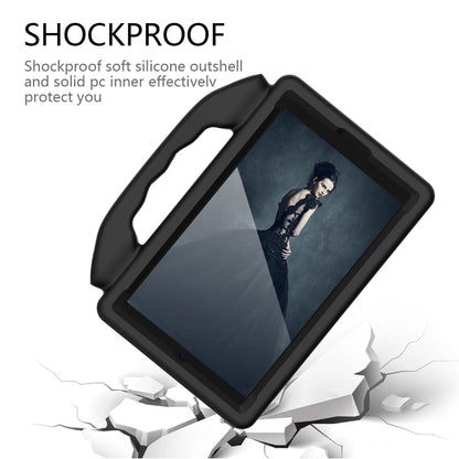 For Samsung Galaxy Tab A9 X110 Thumb Bracket EVA Shockproof Tablet Case(Black) - Galaxy Tab A9 by PMC Jewellery | Online Shopping South Africa | PMC Jewellery