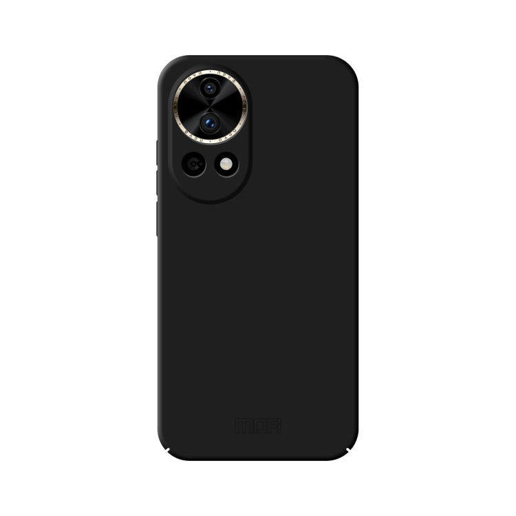 For Huawei Nova 12 Pro / 12 Ultra MOFI Qin Series Skin Feel All-inclusive PC Phone Case(Black) - Huawei Cases by MOFI | Online Shopping South Africa | PMC Jewellery