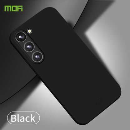 For Samsung Galaxy S23 5G MOFI Qin Series Skin Feel All-inclusive PC Phone Case(Black) - Galaxy S23 5G Cases by MOFI | Online Shopping South Africa | PMC Jewellery