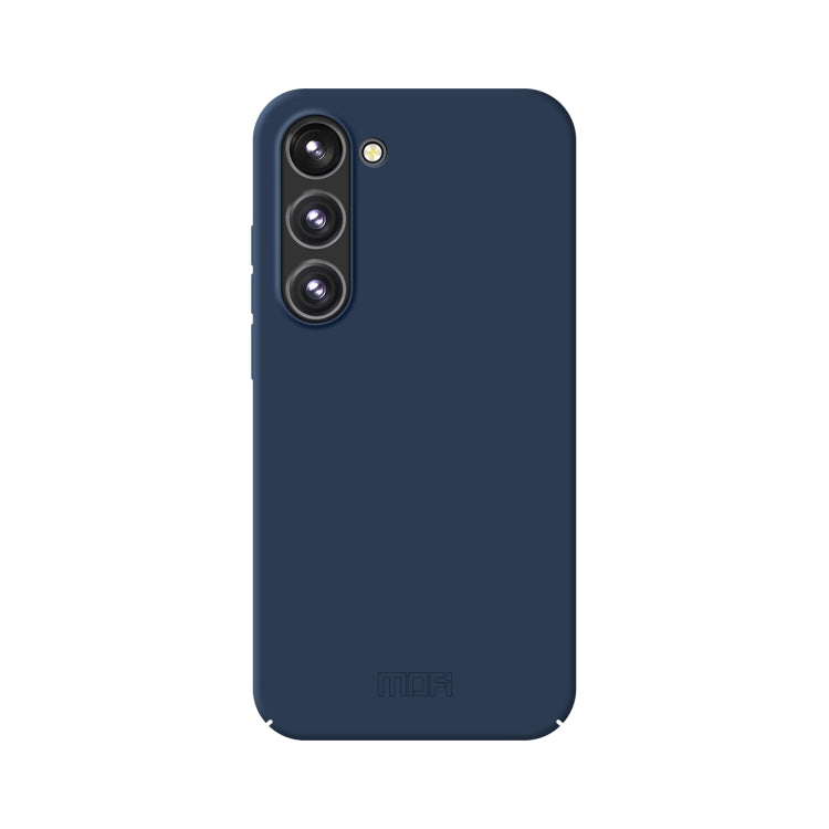 For Samsung Galaxy S23+ 5G MOFI Qin Series Skin Feel All-inclusive PC Phone Case(Blue) - Galaxy Phone Cases by MOFI | Online Shopping South Africa | PMC Jewellery