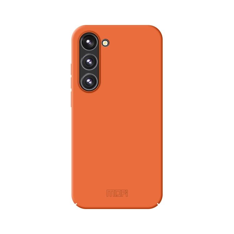 For Samsung Galaxy A34 5G MOFI Qin Series Skin Feel All-inclusive PC Phone Case(Orange) - Galaxy Phone Cases by MOFI | Online Shopping South Africa | PMC Jewellery