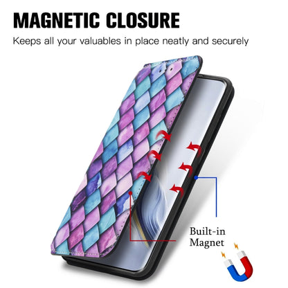 For Honor Magic6 Pro CaseNeo Colorful Magnetic Leather Phone Case(Rhombus) - Honor Cases by PMC Jewellery | Online Shopping South Africa | PMC Jewellery | Buy Now Pay Later Mobicred