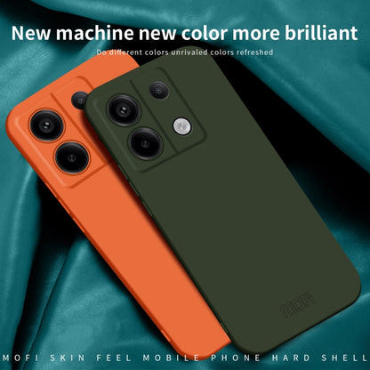 For Xiaomi Redmi Note 13 MOFI Qin Series Skin Feel All-inclusive PC Phone Case(Gray) - Note 13 Cases by MOFI | Online Shopping South Africa | PMC Jewellery