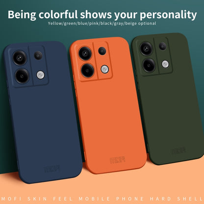 For Xiaomi Redmi Note 13 MOFI Qin Series Skin Feel All-inclusive PC Phone Case(Green) - Note 13 Cases by MOFI | Online Shopping South Africa | PMC Jewellery