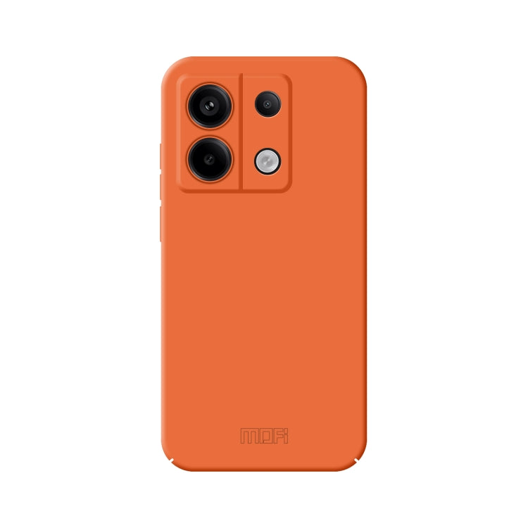 For Xiaomi Redmi Note 13 MOFI Qin Series Skin Feel All-inclusive PC Phone Case(Orange) - Note 13 Cases by MOFI | Online Shopping South Africa | PMC Jewellery