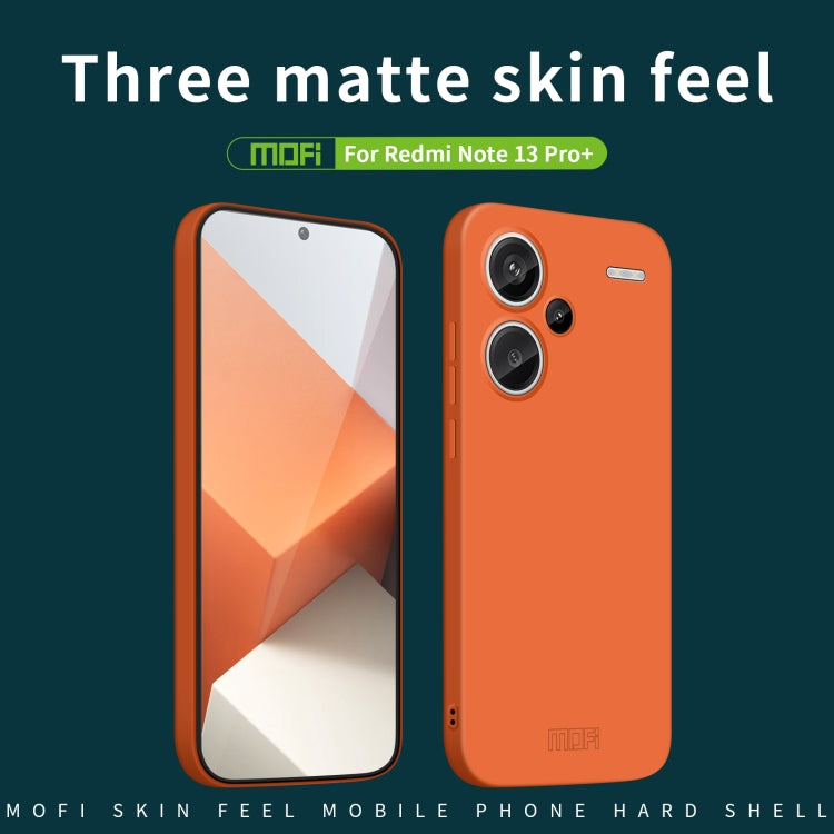 For Xiaomi Redmi Note 13 Pro+ MOFI Qin Series Skin Feel All-inclusive PC Phone Case(Blue) - Note 13 Pro+ Cases by MOFI | Online Shopping South Africa | PMC Jewellery