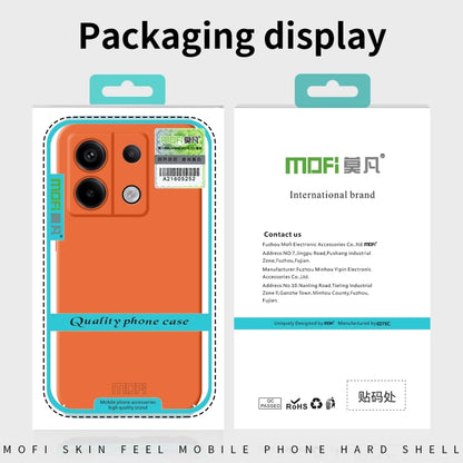 For Xiaomi Redmi Note 13 Pro+ MOFI Qin Series Skin Feel All-inclusive PC Phone Case(Gray) - Note 13 Pro+ Cases by MOFI | Online Shopping South Africa | PMC Jewellery