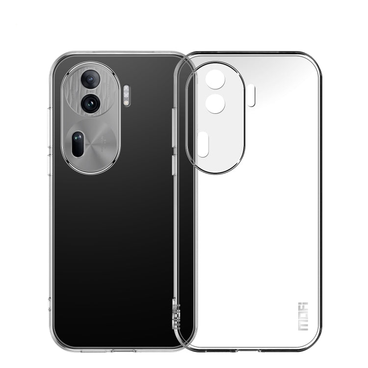 For OPPO Reno11 Pro China MOFI Ming Series Ultra-thin TPU Phone Case(Transparent) - Reno11 Pro Cases by MOFI | Online Shopping South Africa | PMC Jewellery