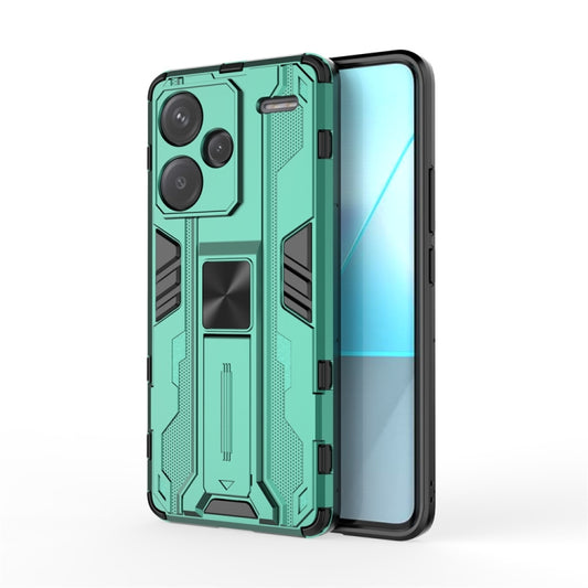 For Redmi Note 13 Pro 5G Supersonic Armor PC Hybrid TPU Phone Case(Green) - Note 13 Pro Cases by PMC Jewellery | Online Shopping South Africa | PMC Jewellery | Buy Now Pay Later Mobicred