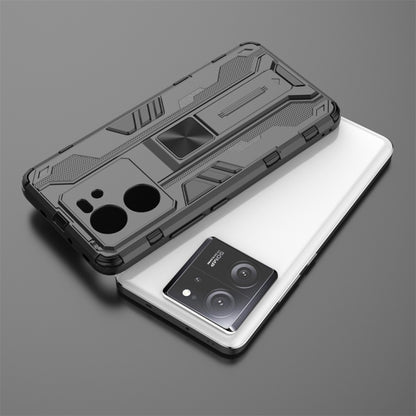 For Xiaomi 13T Supersonic Armor PC Hybrid TPU Phone Case(Silver) - Xiaomi Cases by PMC Jewellery | Online Shopping South Africa | PMC Jewellery | Buy Now Pay Later Mobicred