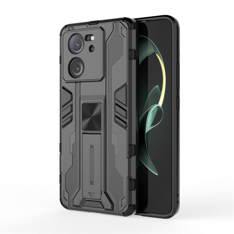 For Xiaomi 13T Pro Supersonic Armor PC Hybrid TPU Phone Case(Black) - Xiaomi Cases by PMC Jewellery | Online Shopping South Africa | PMC Jewellery | Buy Now Pay Later Mobicred