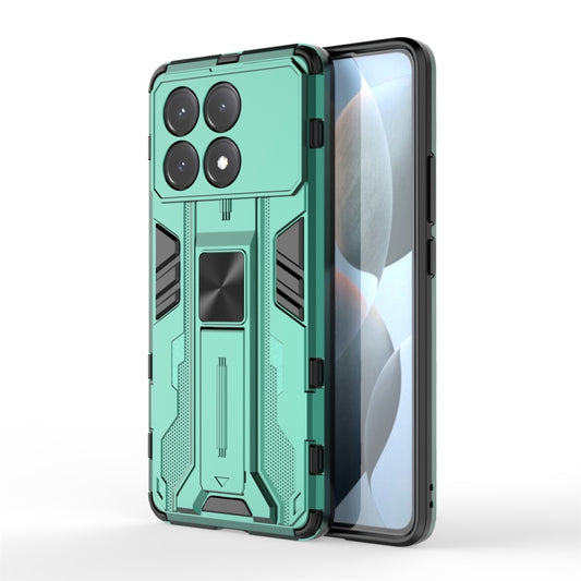 For Xiaomi Poco X6 Pro Supersonic Armor PC Hybrid TPU Phone Case(Green) - Xiaomi Cases by PMC Jewellery | Online Shopping South Africa | PMC Jewellery | Buy Now Pay Later Mobicred