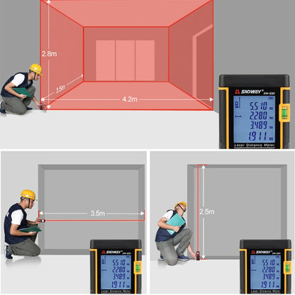 SNDWAY Handheld Laser Range Finder SW-E80 - Laser Rangefinder by SNDWAY | Online Shopping South Africa | PMC Jewellery | Buy Now Pay Later Mobicred