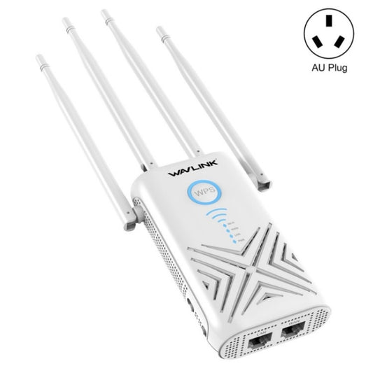 WAVLINK WN579X3 With 5dBi Antennas AC1200 Wireless Router 2.4G / 5G Dual Band WiFi Repeater, Plug:AU Plug - Wireless Routers by WAVLINK | Online Shopping South Africa | PMC Jewellery | Buy Now Pay Later Mobicred