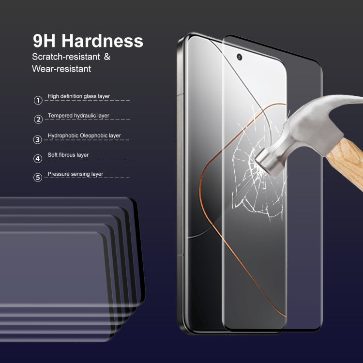 For Xiaomi 14 Pro ENKAY Hat-Prince Heat Bending Full Side Glue Tempered Glass Film - 14 Pro Tempered Glass by ENKAY | Online Shopping South Africa | PMC Jewellery | Buy Now Pay Later Mobicred