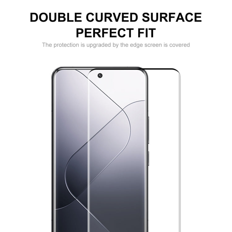 For Xiaomi 14 Pro ENKAY Hat-Prince Heat Bending Full Side Glue Tempered Glass Film - 14 Pro Tempered Glass by ENKAY | Online Shopping South Africa | PMC Jewellery | Buy Now Pay Later Mobicred