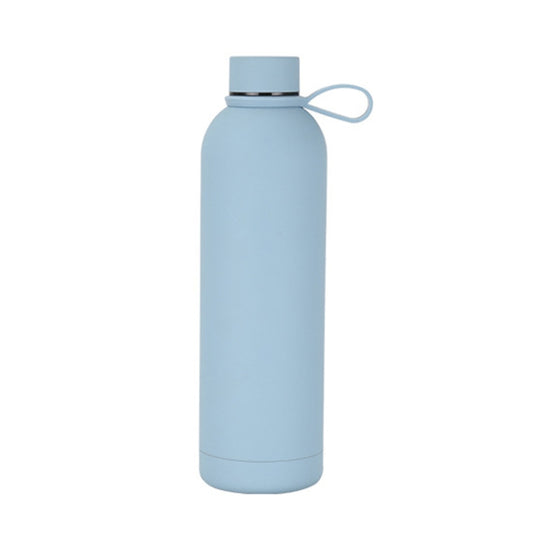 JUNSUNMAY Candy Colored Coating 304 Stainless Steel Water Vacuum Bottle, Capacity:500ml(Light Blue) - Vacuum Thermoses & Cups by JUNSUNMAY | Online Shopping South Africa | PMC Jewellery