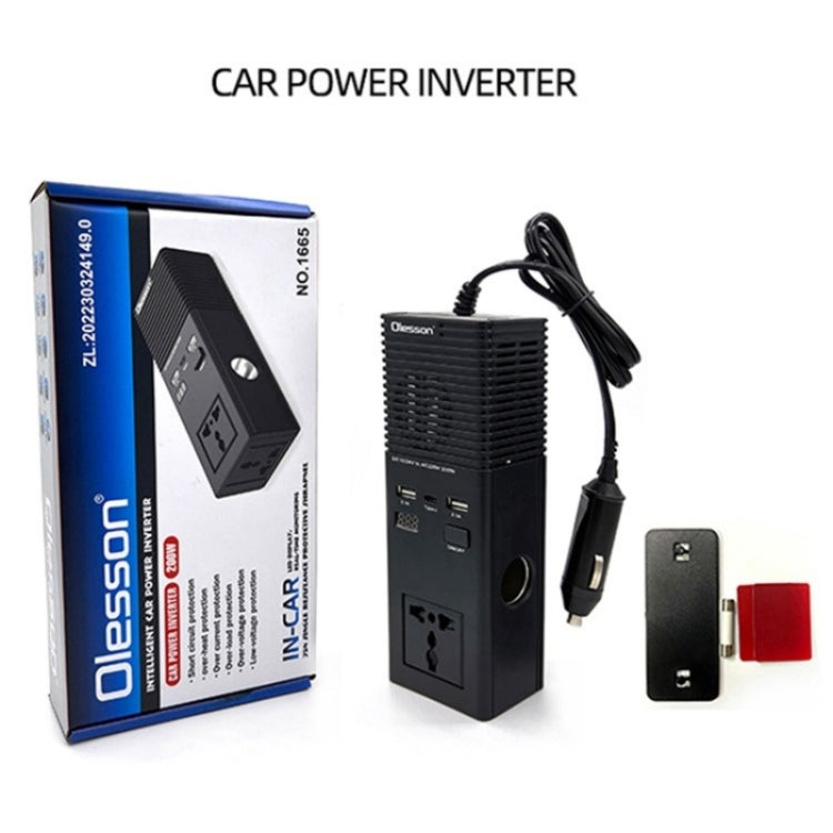 12V to 220V Car Power Inverter 200W Power Socket Car Cigarette Lighter Charger - Car Charger by PMC Jewellery | Online Shopping South Africa | PMC Jewellery | Buy Now Pay Later Mobicred