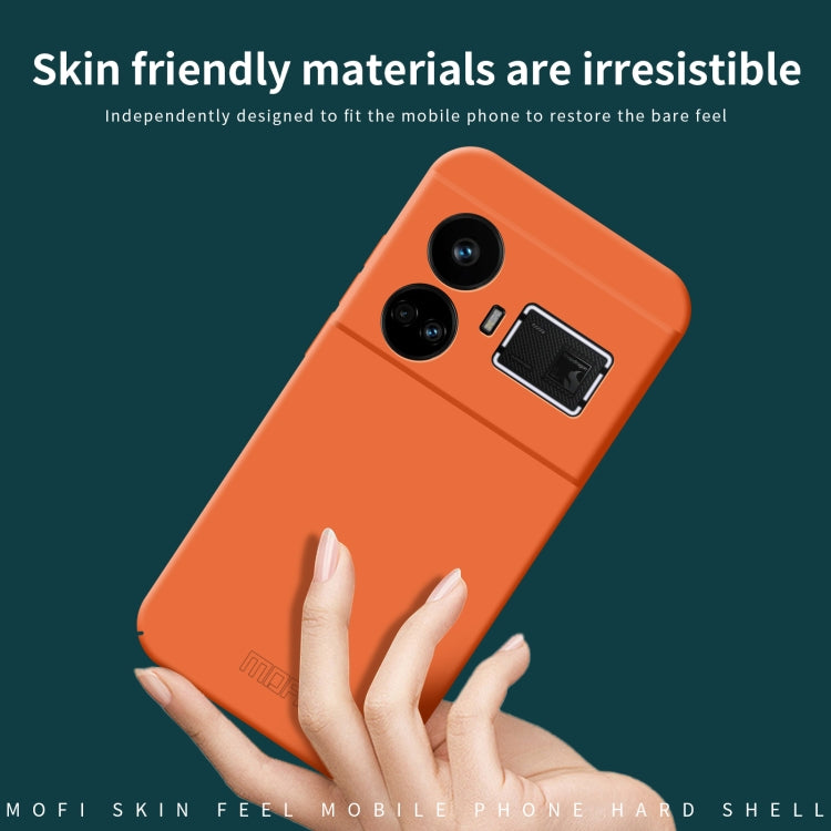 For Realme GT5 MOFI Qin Series Skin Feel All-inclusive PC Phone Case(Green) - Realme Cases by MOFI | Online Shopping South Africa | PMC Jewellery