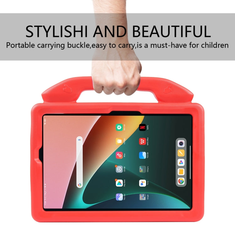 For Samsung Galaxy Tab A9+ 10.95 2023 Thumb Bracket EVA Shockproof Tablet Case(Red) - Galaxy Tab A9+ by PMC Jewellery | Online Shopping South Africa | PMC Jewellery