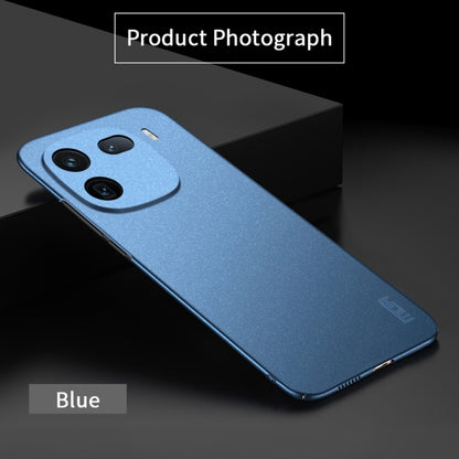 For vivo iQOO 12 Pro MOFI Fandun Series Frosted PC Ultra-thin All-inclusive Phone Case(Blue) - iQOO 12 Pro Cases by MOFI | Online Shopping South Africa | PMC Jewellery