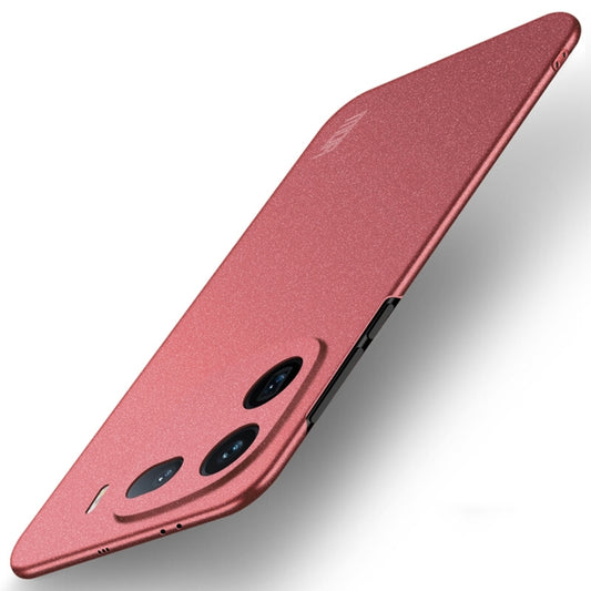 For vivo iQOO 12 Pro MOFI Fandun Series Frosted PC Ultra-thin All-inclusive Phone Case(Red) - iQOO 12 Pro Cases by MOFI | Online Shopping South Africa | PMC Jewellery