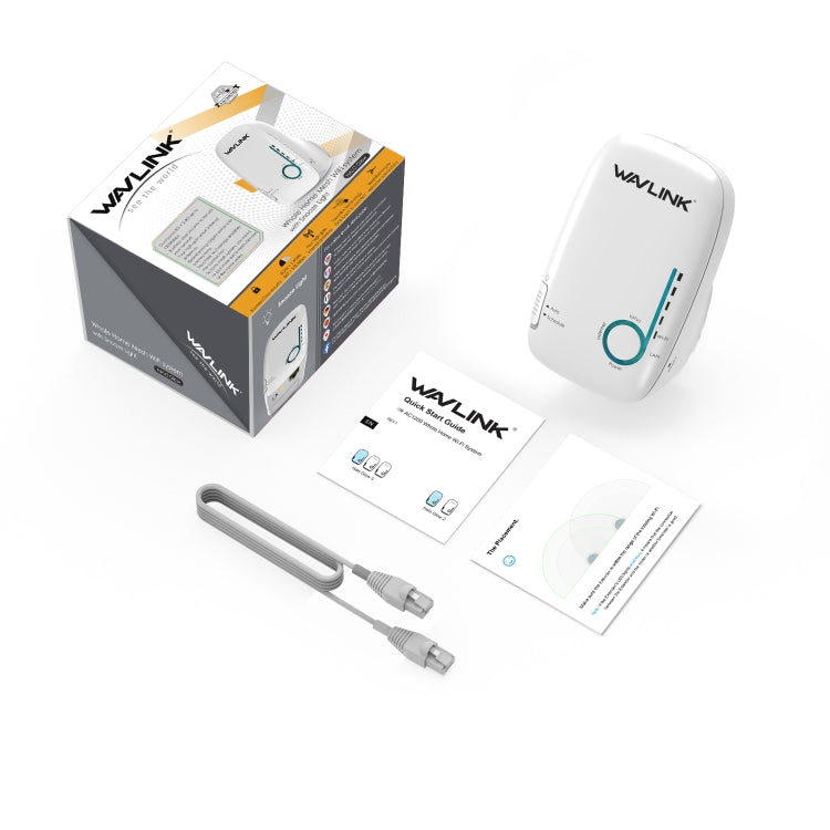 WAVLINK WN576K1 AC1200 Household WiFi Router Network Extender Dual Band Wireless Repeater, Plug:AU Plug (White) - Wireless Routers by WAVLINK | Online Shopping South Africa | PMC Jewellery | Buy Now Pay Later Mobicred