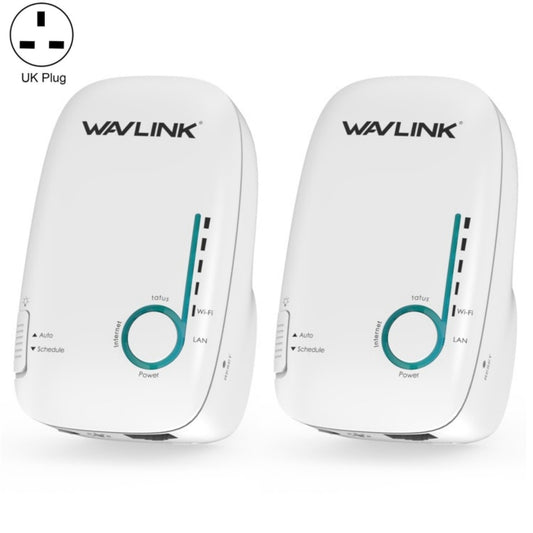 WAVLINK WN576K2 AC1200 Household WiFi Router Network Extender Dual Band Wireless Repeater, Plug:UK Plug (White) - Wireless Routers by WAVLINK | Online Shopping South Africa | PMC Jewellery | Buy Now Pay Later Mobicred