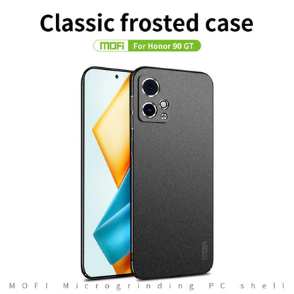 For Honor 90 GT MOFI Fandun Series Frosted PC Ultra-thin All-inclusive Phone Case(Gray) - Honor Cases by MOFI | Online Shopping South Africa | PMC Jewellery