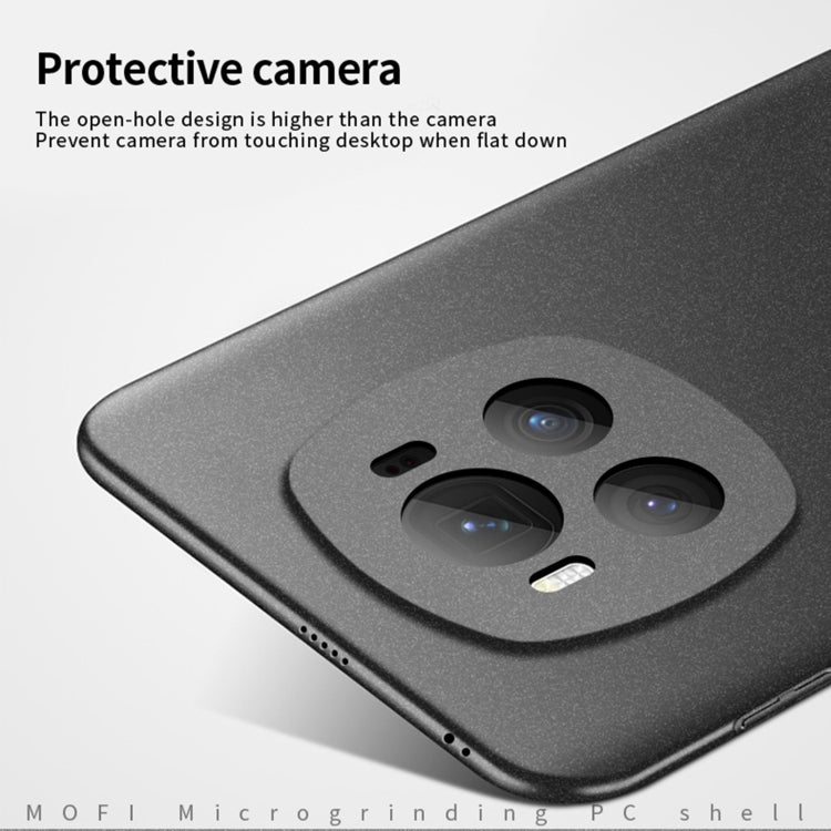 For Honor Magic6 MOFI Fandun Series Frosted PC Ultra-thin All-inclusive Phone Case(Black) - Honor Cases by MOFI | Online Shopping South Africa | PMC Jewellery