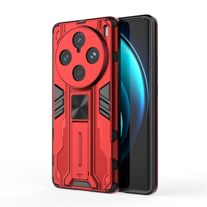 For vivo X100 Pro Supersonic Armor PC Hybrid TPU Phone Case(Red) - X100 Pro Cases by imak | Online Shopping South Africa | PMC Jewellery | Buy Now Pay Later Mobicred