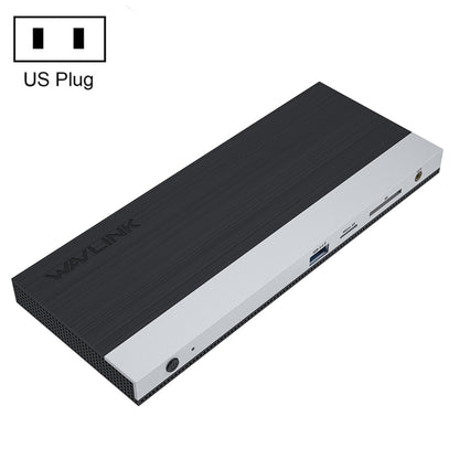 WAVLINK WL-UMD01 USB3.0 Splitter Docking Station Gigabit Ethernet / DP / HD Cable Converter(US Plug) - USB 3.0 HUB by WAVLINK | Online Shopping South Africa | PMC Jewellery | Buy Now Pay Later Mobicred