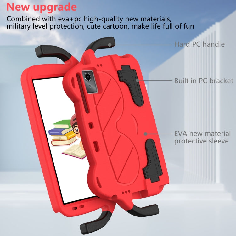 For DOOGEE T30 Pro 11 2023 Ice Baby EVA Shockproof Hard PC Tablet Case(Red+Black) - Others by PMC Jewellery | Online Shopping South Africa | PMC Jewellery | Buy Now Pay Later Mobicred