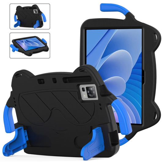 For DOOGEE T30 Pro 11 2023 Ice Baby EVA Shockproof Hard PC Tablet Case(Black+Blue) - Others by PMC Jewellery | Online Shopping South Africa | PMC Jewellery | Buy Now Pay Later Mobicred