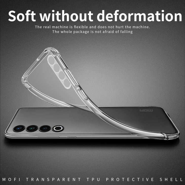 For Meizu 21 Pro MOFI Ming Series Transparent Ultra-thin TPU Phone Case(Transparent) - Meizu by MOFI | Online Shopping South Africa | PMC Jewellery