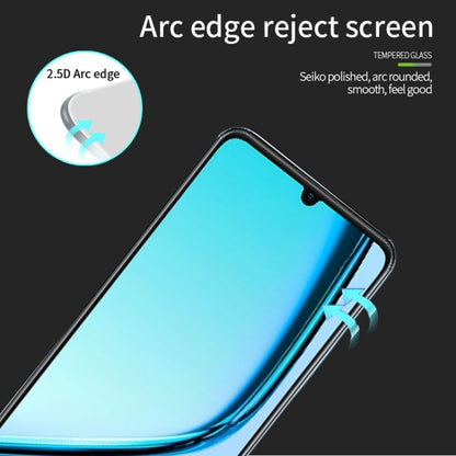 For Realme Note 50 MOFI 9H 2.5D Full Screen Tempered Glass Film(Black) - Realme Tempered Glass by MOFI | Online Shopping South Africa | PMC Jewellery