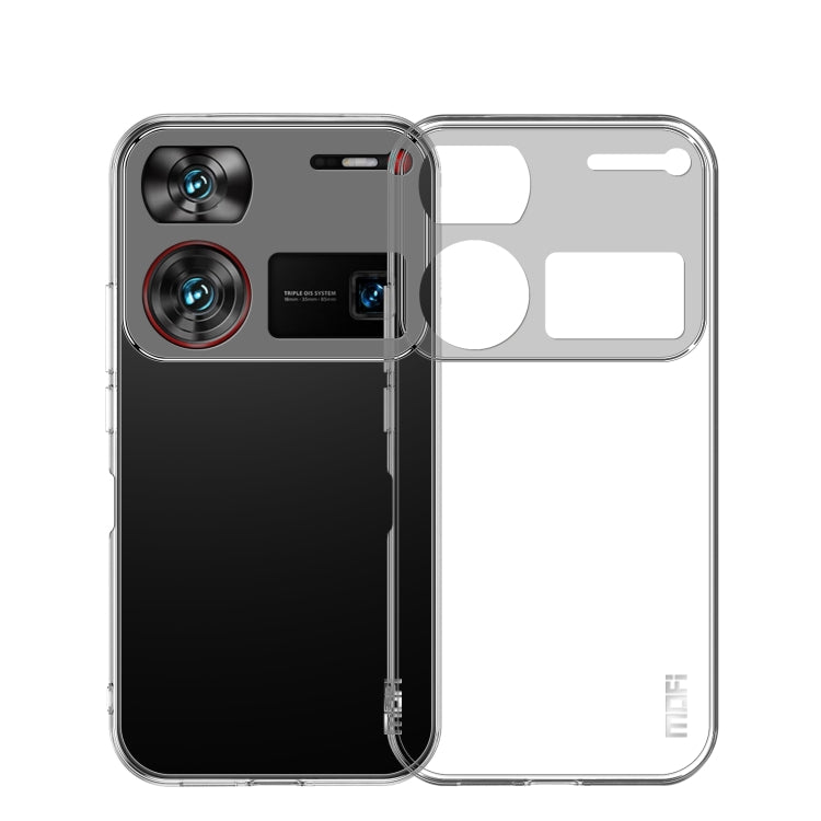 For Nubia Z60 Ultra MOFI Ming Series Transparent Ultra-thin TPU Phone Case(Transparent) - ZTE Cases by MOFI | Online Shopping South Africa | PMC Jewellery