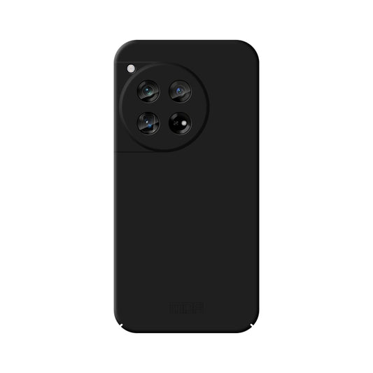 For OnePlus 12 MOFI Qin Series Skin Feel All-inclusive PC Phone Case(Black) - OnePlus Cases by MOFI | Online Shopping South Africa | PMC Jewellery