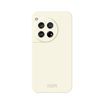 For OnePlus 12 MOFI Qin Series Skin Feel All-inclusive PC Phone Case(Beige) - OnePlus Cases by MOFI | Online Shopping South Africa | PMC Jewellery