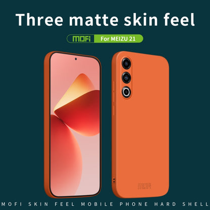 For Meizu 21 MOFI Qin Series Skin Feel All-inclusive PC Phone Case(Gray) - Meizu by MOFI | Online Shopping South Africa | PMC Jewellery